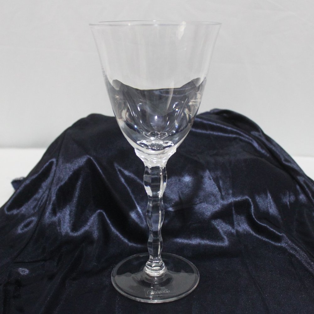 Christofle Kawali Red Wine Wavy Stem Glass Goblet
